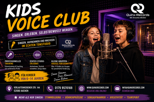 Kids Voice Club - Singen & Spaß im Tonstudio